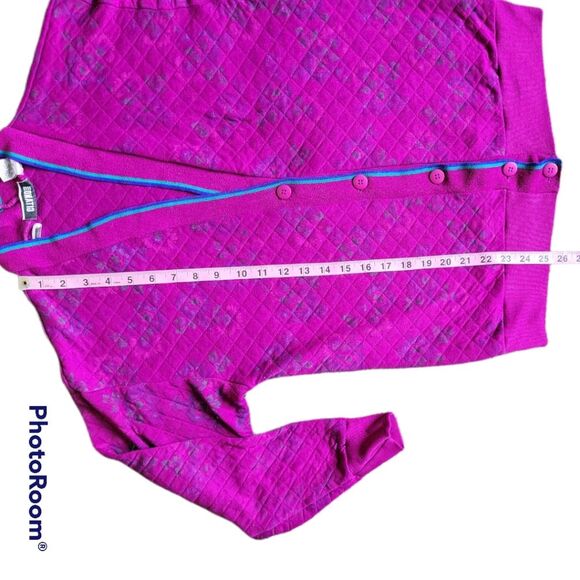 VINTAGE Gitano FLORAL CARDIGAN - 1990s - SMALL - Picture 9 of 9